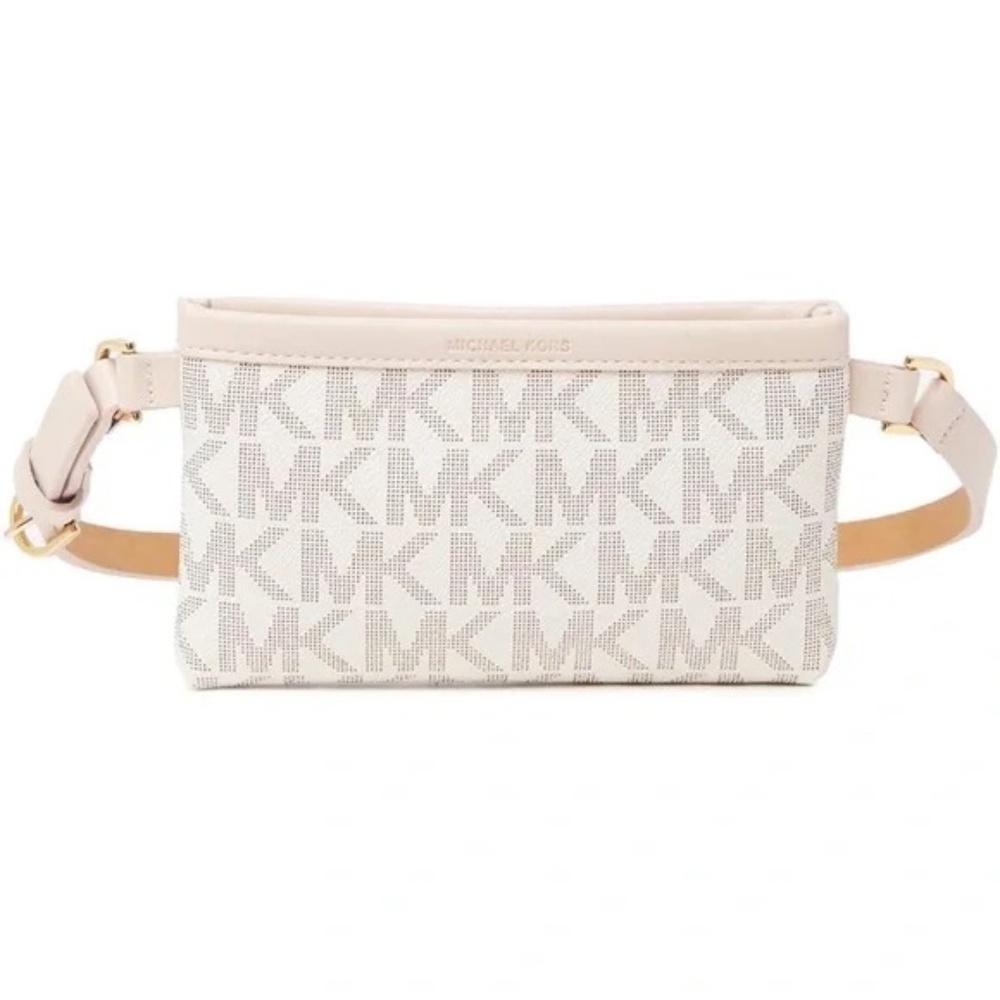 Rarely Used Michael Kors Vanilla Pink Belt Bag